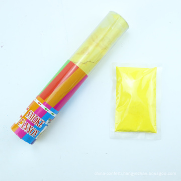 China Novelties Confetti Cannon Holi Powder Corn Color Smoke Cannon